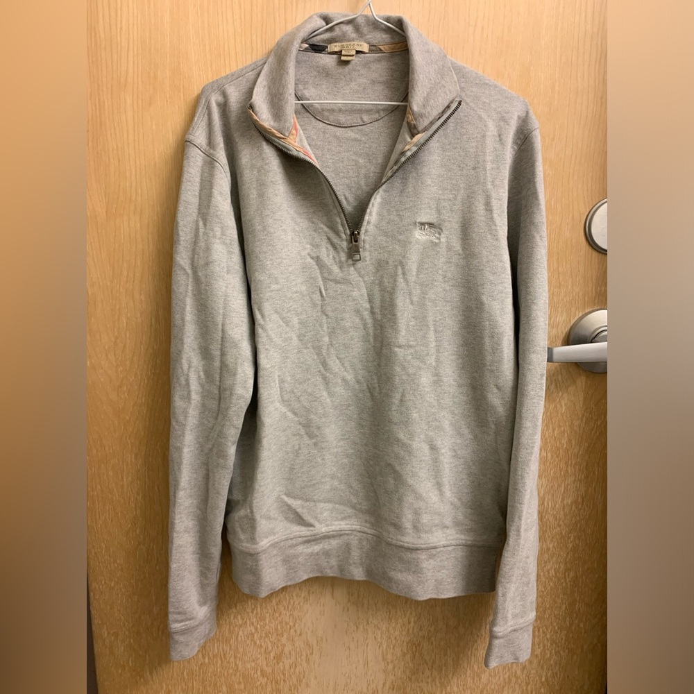 Burberry BRIT Quarter-Zip Sweater